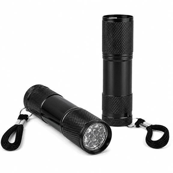 MONTERA 9-LED UV Ultra Violet Mini LED Flashlight Blacklight Torch Light Lamp