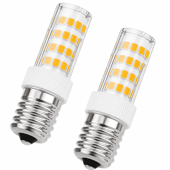 MONTERA E17 LED Light Bulb Intermediate Base for Microwave Oven Refrigerator Table (Warm White)