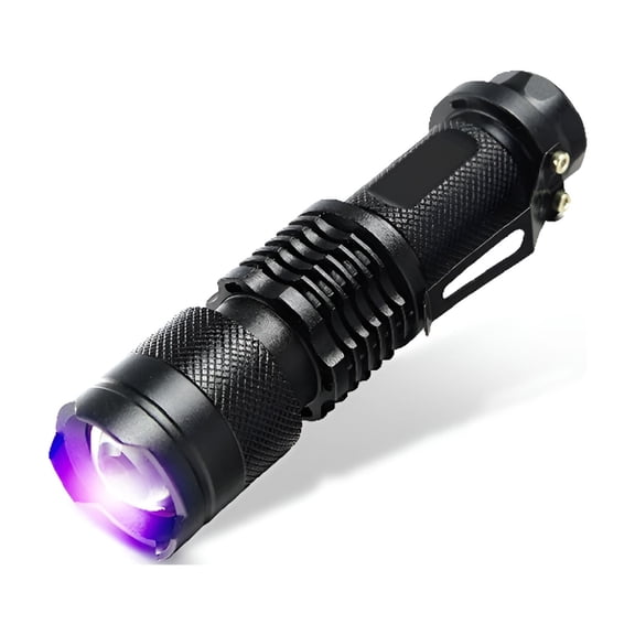 MONTERA Flashlight UV Ultra Violet LED Flashlight Blacklight Inspection Lamp Torch 395 Nm