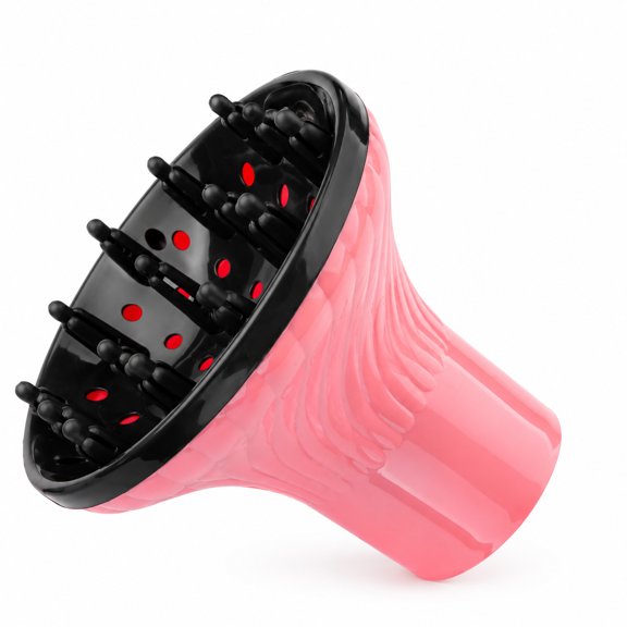MONTERA Hair Dryer Diffuser, Blow Dryer Diffuser, Universal Hair Dryer Attachment, Hair Styling Tool for Curly and Wavy Hair, Hair Dryers Hair Blowers Pink