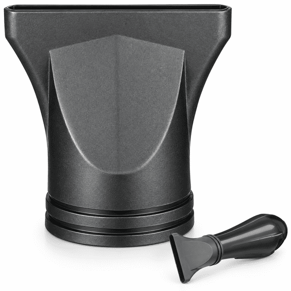 MONTERA Hair Dryer Nozzle Replacement Universal Attachment Flat Plastic Concentrator Blow Dryer Attachment Hair Dryers Accessories for Outer Diameter 4.5 Cm to 4.6 Cm