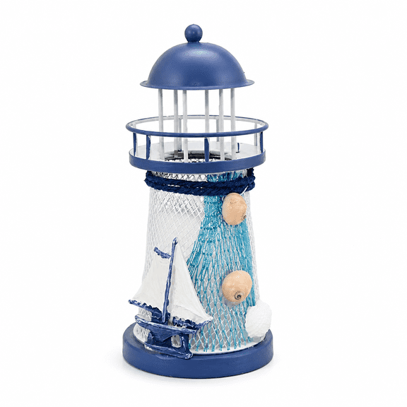 MONTERA Nautical Lighthouse Table Lamp RGB LED Light Sailing Desk Home Decor