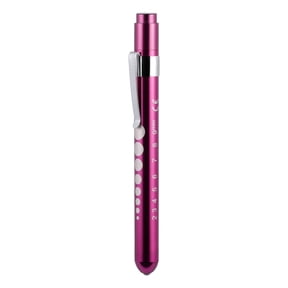 MONTERA Pen Light Easy-To-Use Button Penlight Simple Operation Pen Light Flashlight Pink