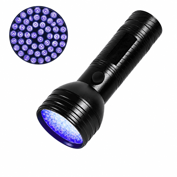 MONTERA Pet Urine Detector Light Handheld UV Black Light Flashlight Portable Dog Cat Urine Carpet Detector