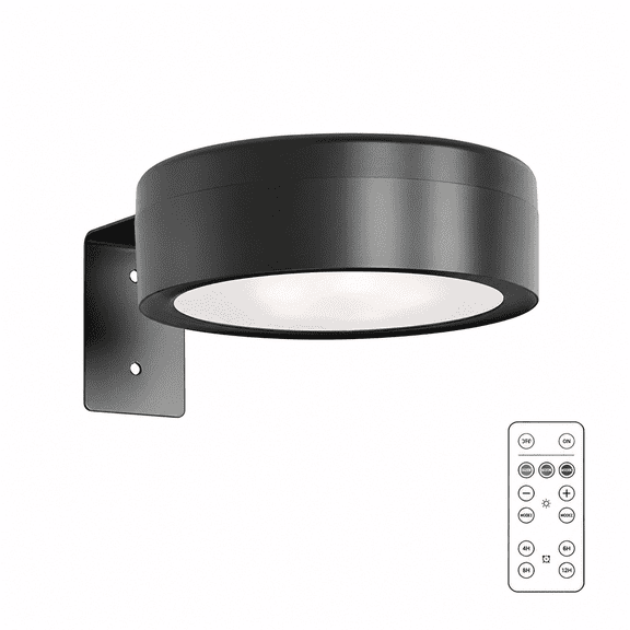 MONTERA Picture Lights for Wall with 3 Color Temps&Remote,Battery Operated Picture Lights,Adjustable Brightness&Timer Wall Art Light No Drill Magnetic (Black)