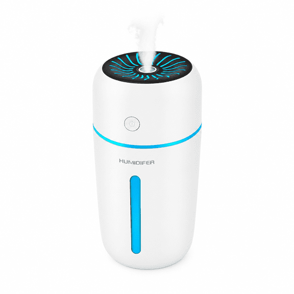 MONTERA Portable USB Air Humidifier,Wireless Aromatherapy Nebulizer with 300Ml Tank,Long-Lasting Mist,Essential Oil Diffuser for Home,Office,Car Travel,Relaxing Mist,Portable and Stylish