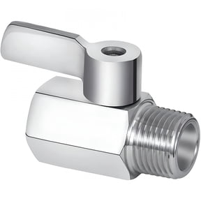 MONTERA Shower Head Shut Valve,304 Stainless Steel Mini Ball Valve,1 Pack