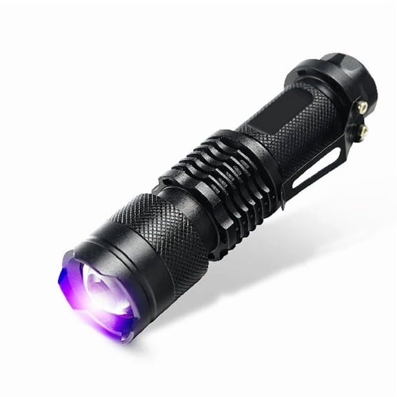 MONTERA UV Ultra Violet LED Flashlight Blacklight Inspection Lamp Torch 395 nM
