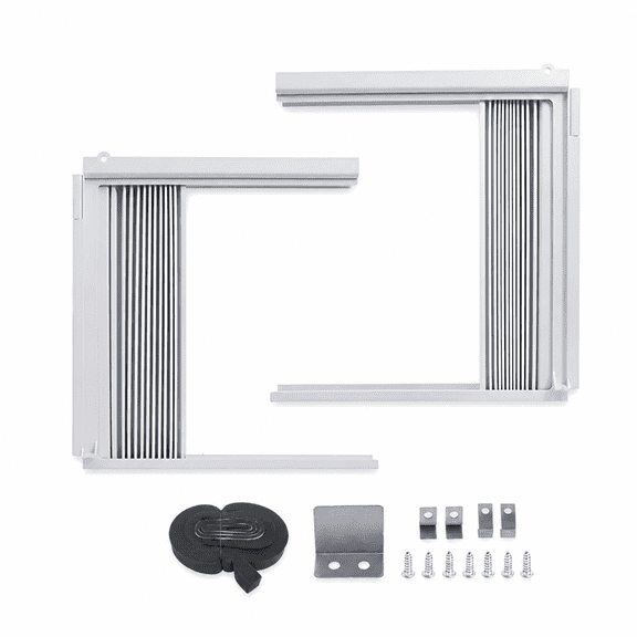 MONTERA Window Air Conditioner Side Panels,Adjustable Window Seal Kit,Insulation Winter/Summer Side Panels for Window Units,Window AC Insulation Panels