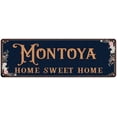 thumbnail image 1 of MONTOYA Home Sweet Home Victorian Look Gift 6x18 Metal Sign 206180046730, 1 of 1