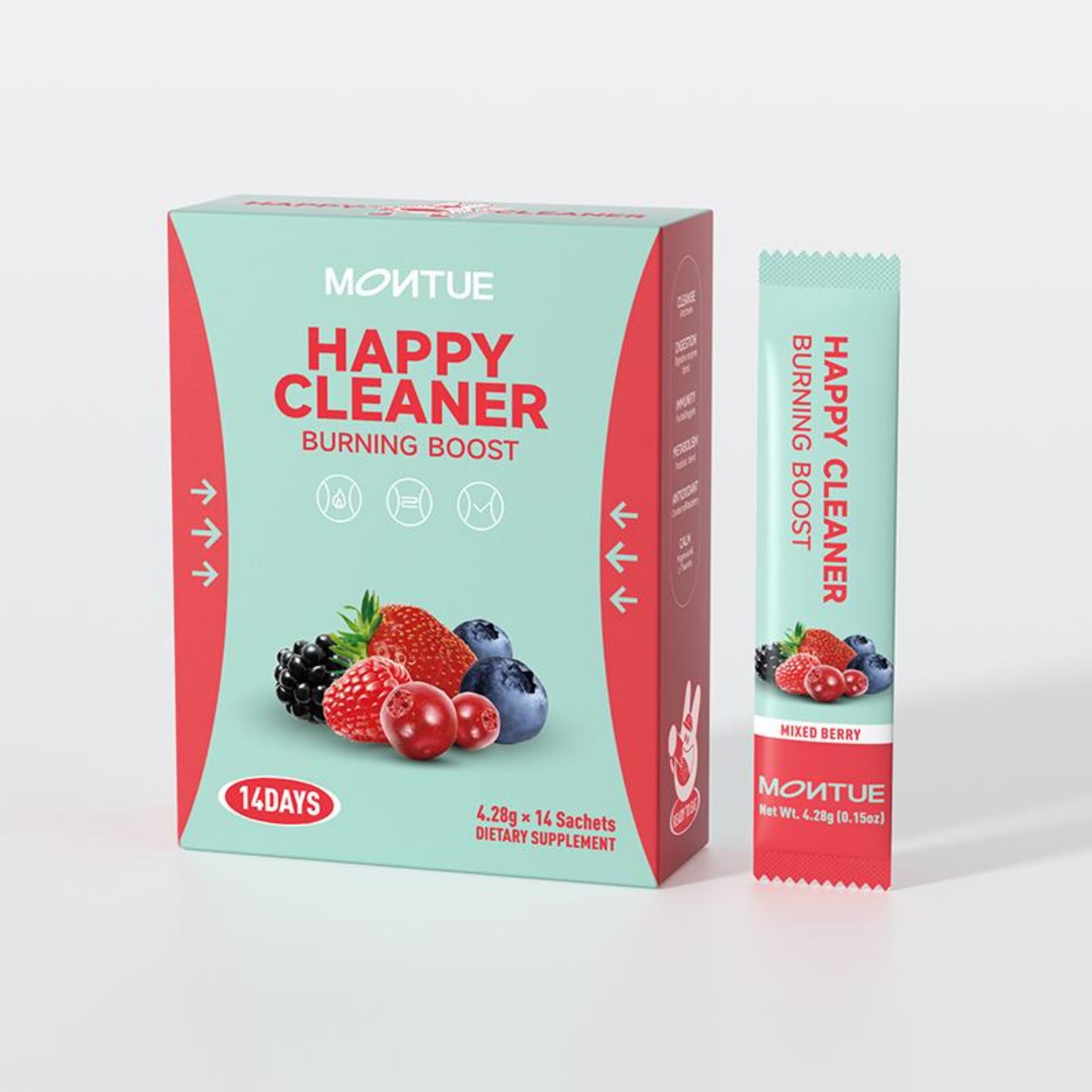 MONTUE watermelon Berry Powder helps to cleanse and detoxify - boost immunity - antioxidant and adaptogen dietary supplement