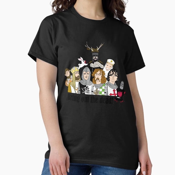 MONTY PYTHON AND THE HOLY GRAIL FAN ART! H5416, for Unisex – Extended Sizes Up to 5XL