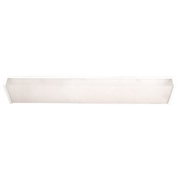 MONUMENT GIDDS-F002252 F002252 Wrap Around Light Fixture, White, 25 X 6-1/2 X 2-1/4", Uses (2) 17W T8 Fluorescent G13 Base Lamps