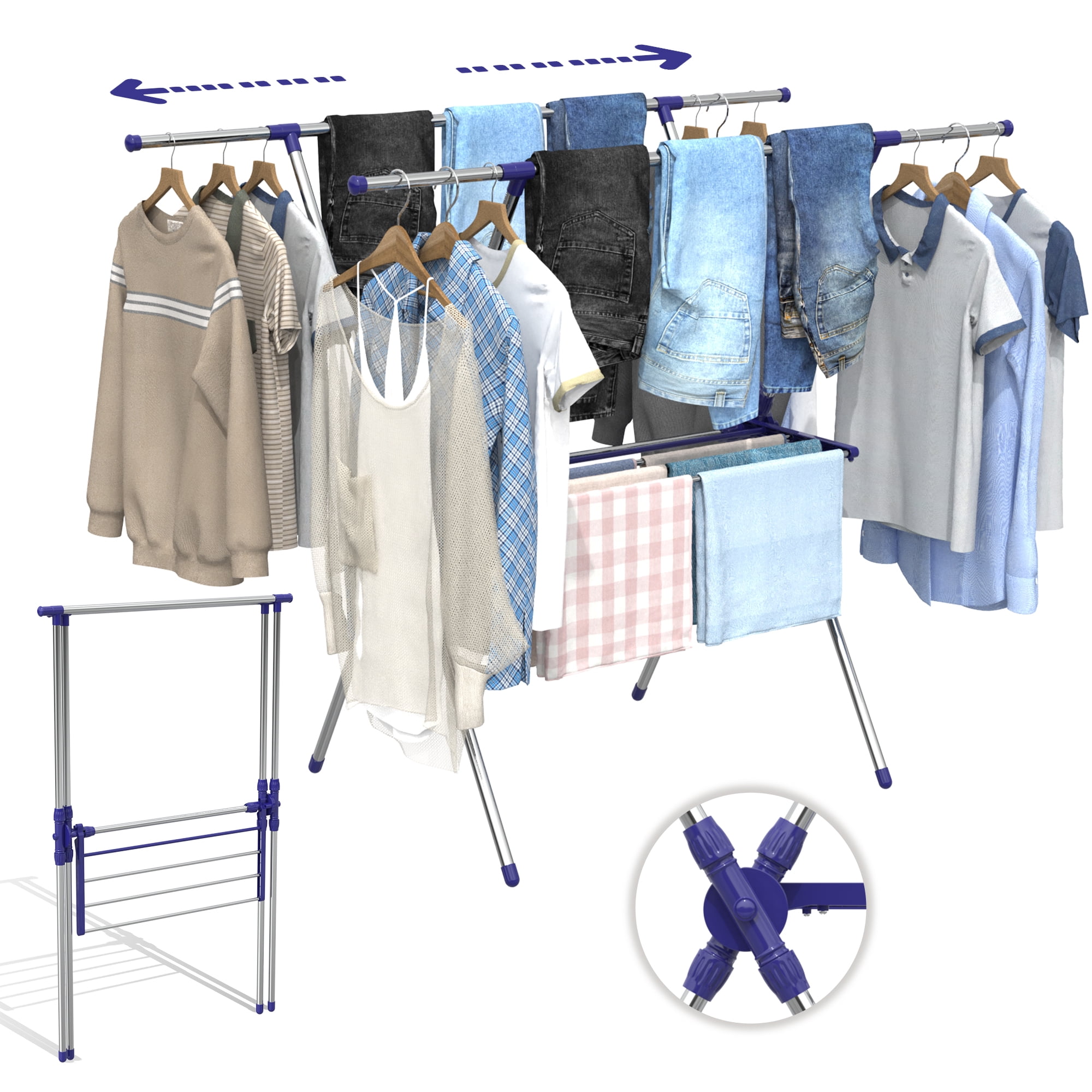 Stainless clothes rack hotsell