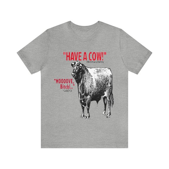 "MOO" - Sploosh Graphic T-Shirt