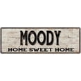 thumbnail image 1 of MOODY Rustic Home Sweet Home Sign Gift 8x24 Metal Decor 108240084479, 1 of 1