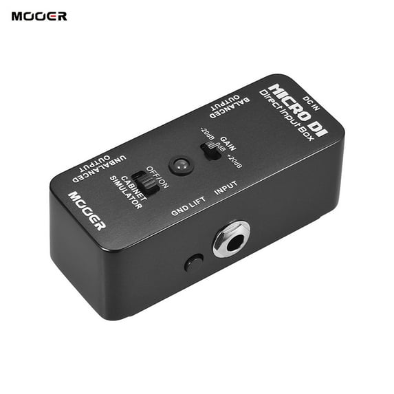 MOOER Effect Pedal,Box Input BoxDi Cabinet Huiop Di Cabinet Di Pedal Metal Shell Input Box Pedal Box Pedal Metal Di Box Pedal EryueRookin