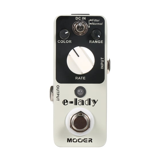 MOOER Effect Pedal,Modes Bypass Metal Bypass Metal Shell E-lady Pedal 2 Huiop