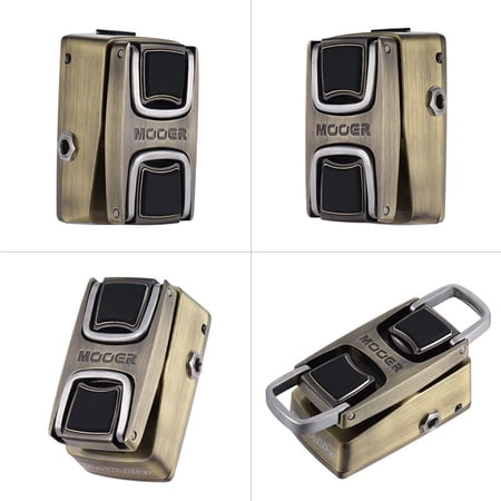 MOOER Wahter Wah Guitar Effect Pedal Pressure Sensing Switch Full Metal Shell
