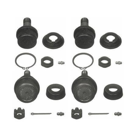 MOOG 4PCS Lower+Upper Suspension Ball Joint Set For 1994-1999 Dodge Ram 1500
