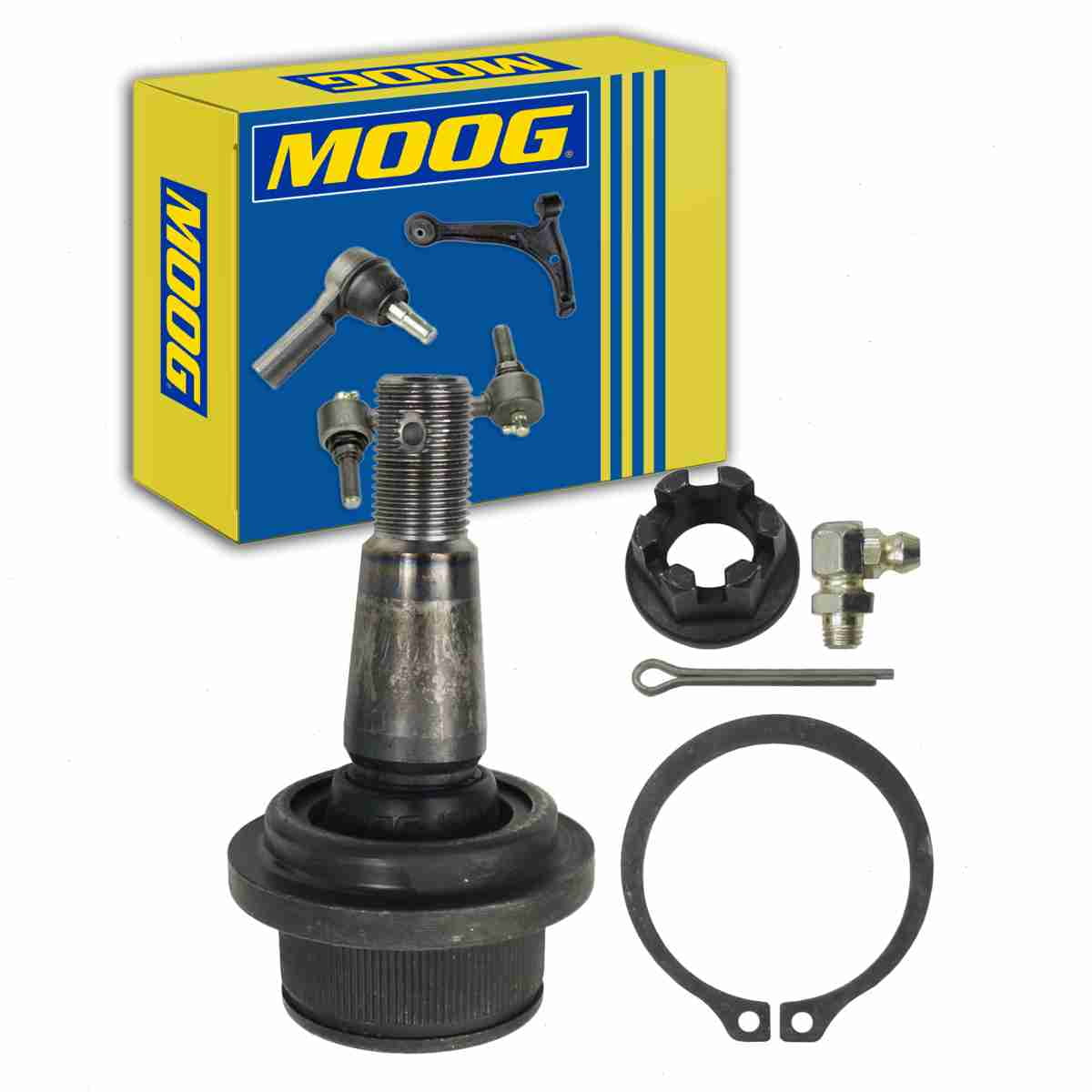 MOOG Front Lower Suspension Ball Joint compatible with Chevrolet Silverado 1500 4.3L 4.8L 5.3L 6.0L V6 V8 1999-2016