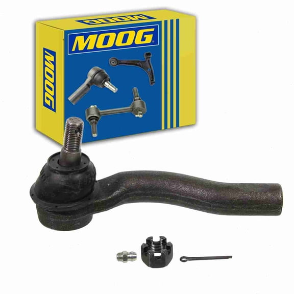 MOOG Left Outer Steering Tie Rod End compatible with Ford Fusion 3.5L V6 2006-2012