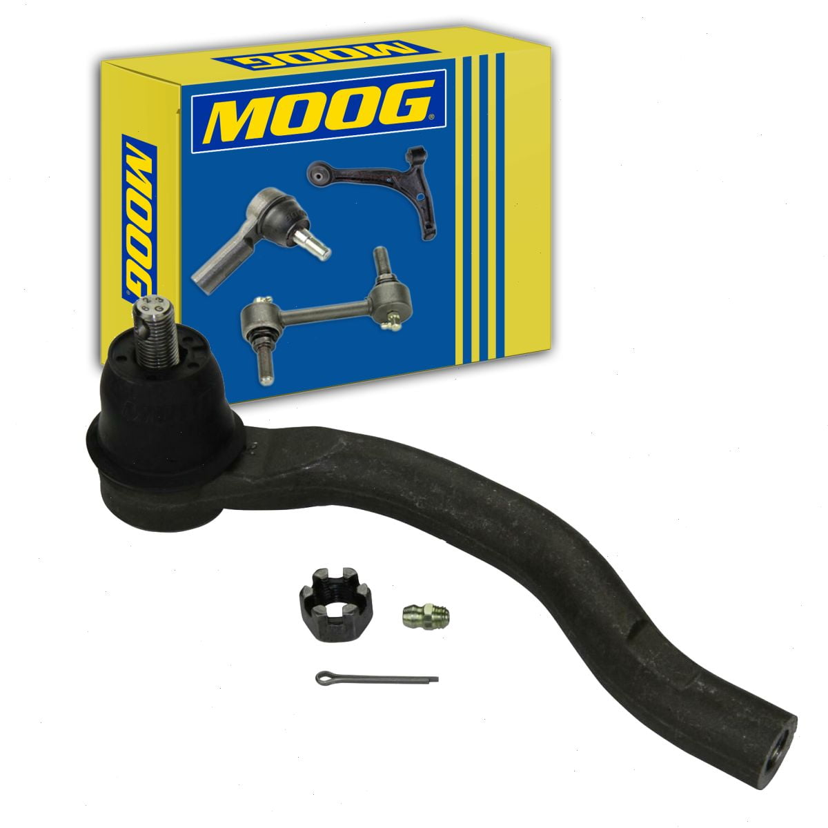MOOG Left Outer Steering Tie Rod End compatible with Honda Civic 2012-2015