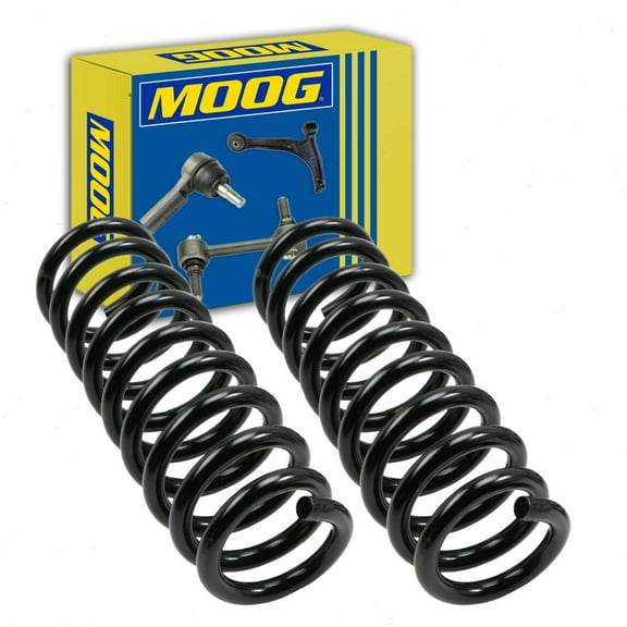 MOOG Rear Coil Spring Set compatible with Hyundai Sonata 2.4L L4 2011-2014