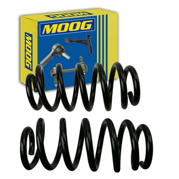 MOOG Rear Coil Spring Set compatible with Toyota RAV4 2.4L 2.5L 3.5L L4 V6 2006-2017