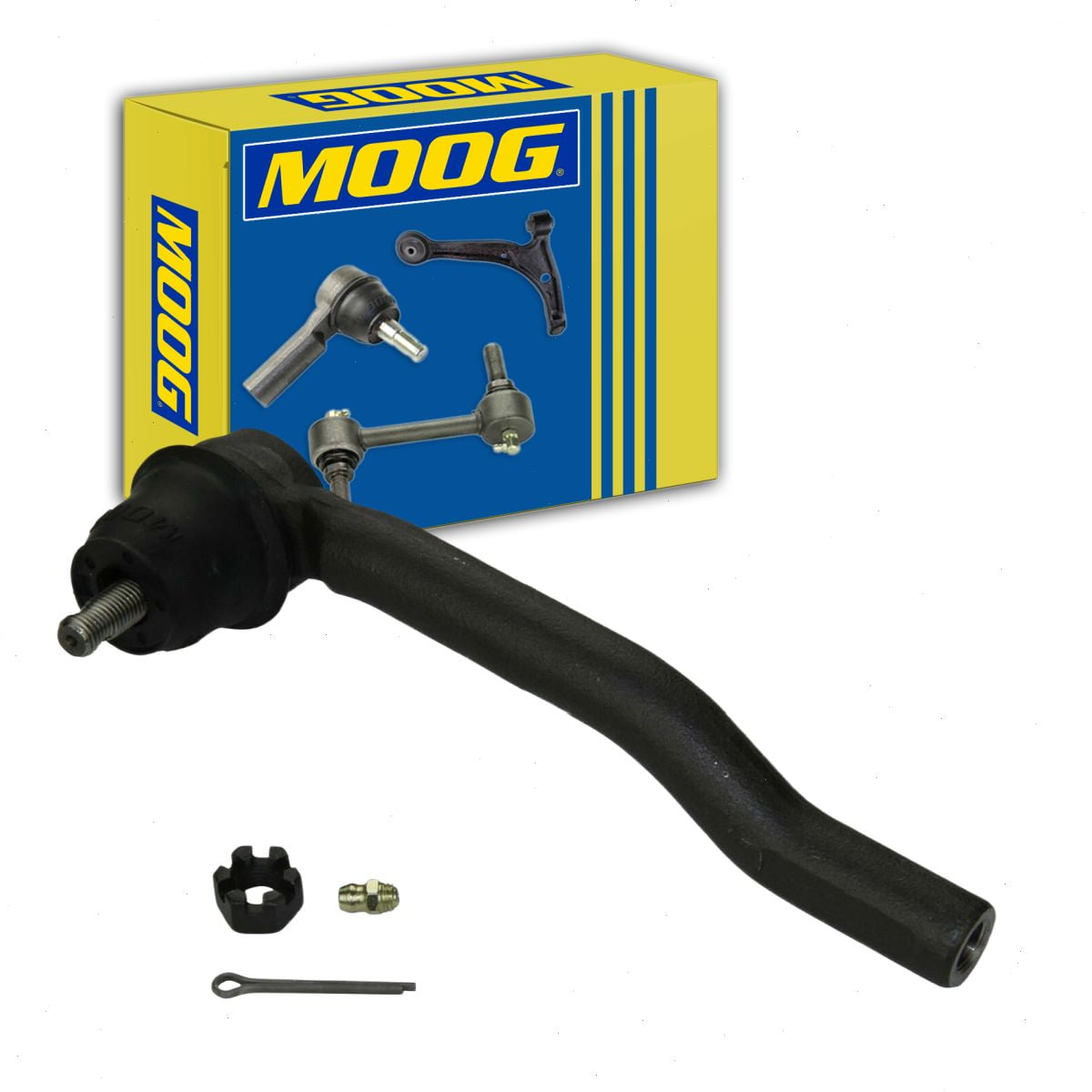 MOOG Right Outer Steering Tie Rod End compatible with Nissan Sentra 1.8L L4 2013-2019