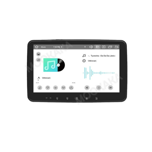 MOOKAKA 10.1" Smart Display Radio Audio Media Player for Fiat TIPO EGEA 2019 2020 2021 Universal Car Navigation GPS Upgrade Headunit Android Replacement HD Screen Carplay Accessories