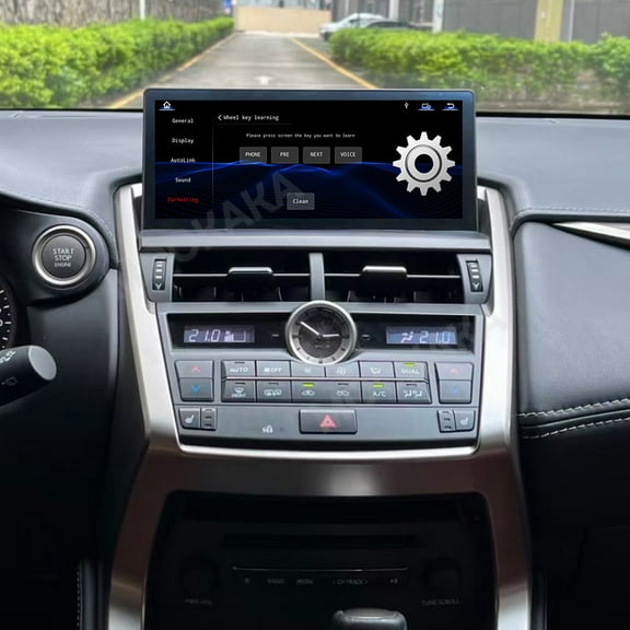MOOKAKA 10.25 inch Linux Carplay Screen/Radio/Multimedia Player for Lexus NX 2018 2019 2020 Universal Car Navigation/GPS Upgrade Headunit Display 1080P Touch Screen Replace System