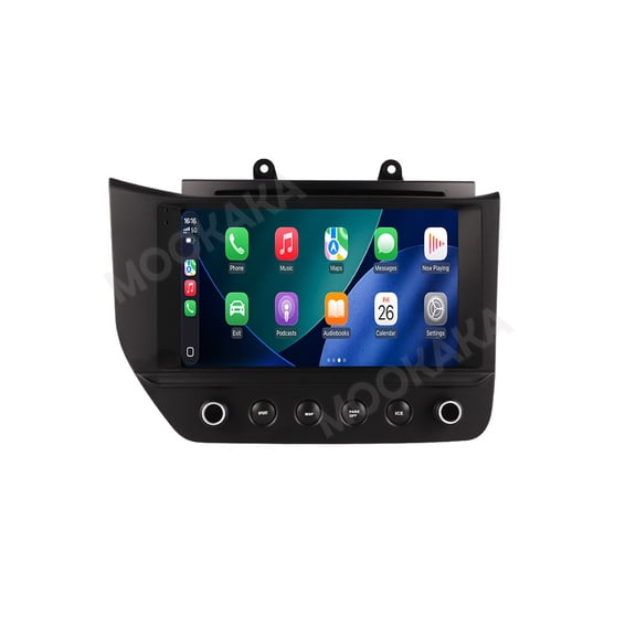 MOOKAKA 10.33" Smart Display Radio Audio Media Player for Maserati GT 2007-2015 Universal Car Navigation GPS Upgrade Headunit Android Replacement HD Screen Carplay Accessories