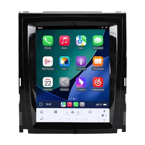 MOOKAKA 10.4 inch Carplay Screen/Radio/Multimedia Player for Cadillac Escalade 2007-2012 Universal Car Navigation/GPS Upgrade Headunit Android Display 1080P Touch Screen Receiver Replace System