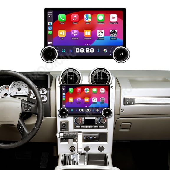 MOOKAKA 11.5" Smart Display Radio Audio Media Player for Hummer H2 2002-2007 Car Navigation GPS Upgrade Headunit Android Replacement 1080P Screen Carplay Accessories
