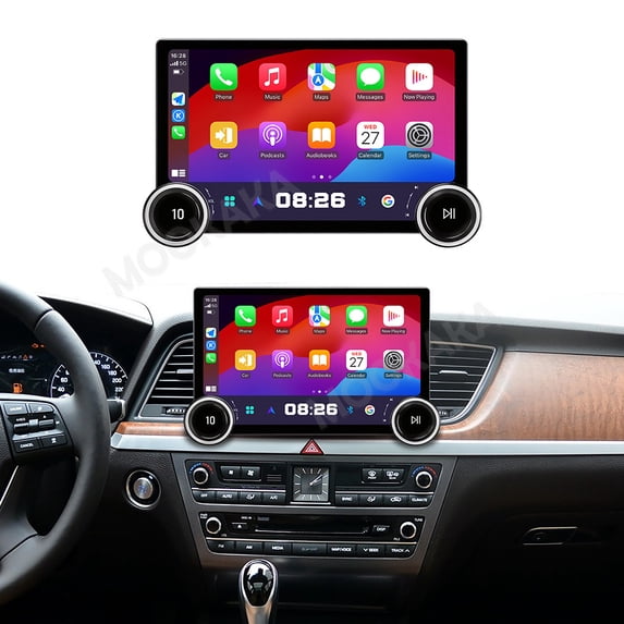 MOOKAKA 11.5" Smart Display Radio Audio Media Player for Hyundai Genesis 2013-2016 Car Navigation GPS Upgrade Headunit Android Replacement 1082P Screen Carplay Accessories