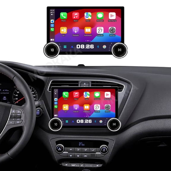 MOOKAKA 11.5" Smart Display Radio Audio Media Player for Hyundai i20 2014-2018 Car Navigation GPS Upgrade Headunit Android Replacement 1080P Screen Carplay Accessories