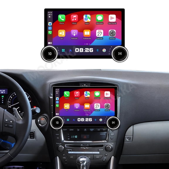 MOOKAKA 11.5" Smart Display Radio Audio Media Player for Lexus IS250 2006-2010 Car Navigation GPS Upgrade Headunit Android Replacement 1080P Screen Carplay Accessories