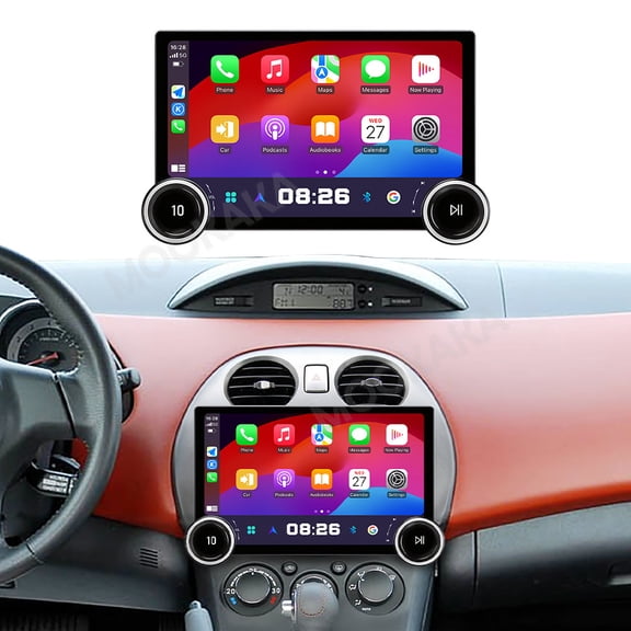 MOOKAKA 11.5" Smart Display Radio Audio Media Player for Mitsubishi Eclipse 2005-2012 Car Navigation GPS Upgrade Headunit Android Replacement 1080P Screen Carplay Accessories