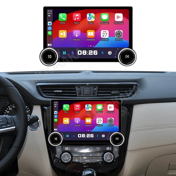 MOOKAKA 11.5" Smart Display Radio Audio Media Player for Nissan Kait/Juke 2004-2016 Car Navigation GPS Upgrade Headunit Android Replacement 1080P Screen Carplay Accessories