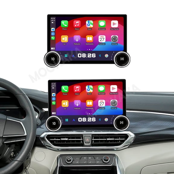 MOOKAKA 11.5" Smart Display Radio Audio Media Player for SAIC MAXUS G50 2022-2026 Car Navigation GPS Upgrade Headunit Android Replacement 1080P Screen Carplay Accessories