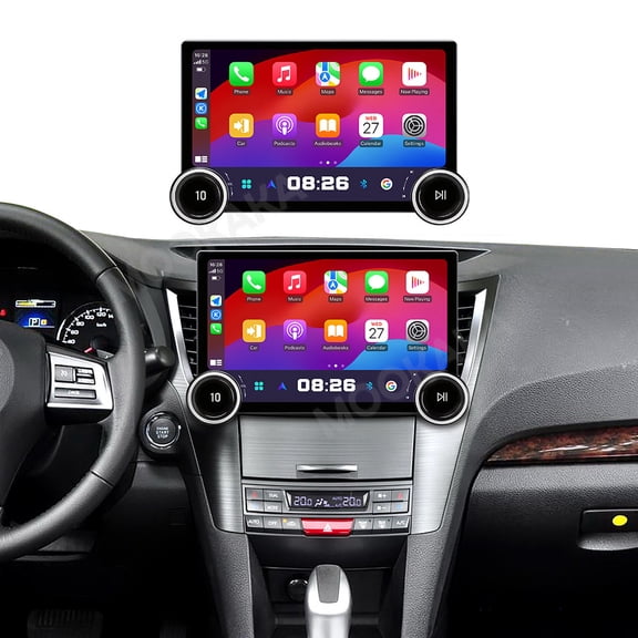 MOOKAKA 11.5" Smart Display Radio Audio Media Player for Subaru Legacy/Outback 2010-2014 Car Navigation GPS Upgrade Headunit Android Replacement 1082P Screen Carplay Accessories