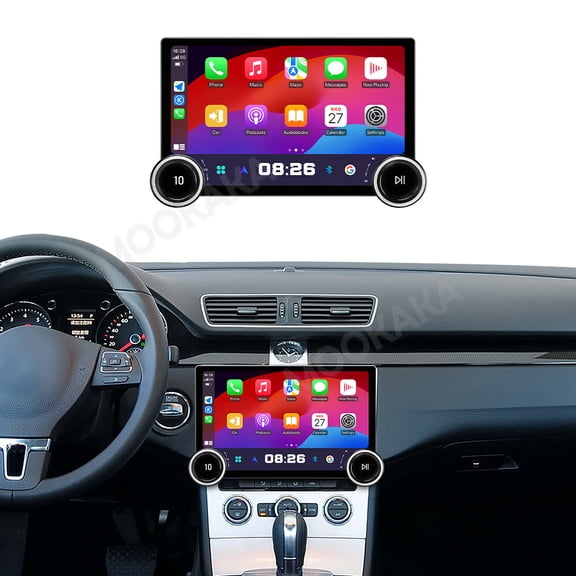 MOOKAKA 11.5" Smart Display Radio Audio Media Player for Volkswagen Magotan/CC 2012-2016 Car Navigation GPS Upgrade Headunit Android 15 Replacement 1080P Screen Carplay Accessories