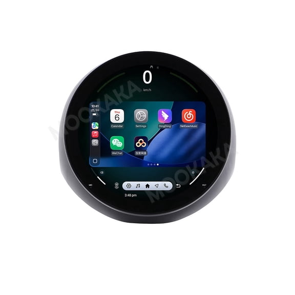 MOOKAKA 11.7" Smart Display Radio Audio Media Player for BMW Mini 2020 2021 2022 2023 Universal Car Navigation GPS Upgrade Headunit Android Replacement 1080P Screen Carplay Accessories