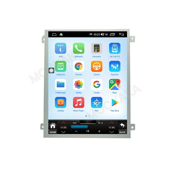 MOOKAKA 12.1 inch Carplay Screen/Radio/Multimedia Player for Luxgen u5 u6 2017-2019 Universal Car Navigation/GPS Upgrade Headunit Android Display 1080P Touch Screen Receiver Replace System