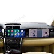 MOOKAKA 12.3+12.3 Smart Display Radio Audio Media Player for Toyota Camry 2015 2016 2017 Car Navigation GPS Upgrade Headunit Android Replacement 1080P Screen Carplay Accessories