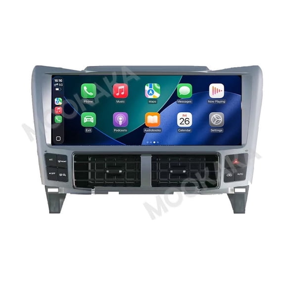 MOOKAKA 12.3" Smart Display Radio Audio Media Player for Lexus RX330/RX350 2002-2007 Universal Car Navigation GPS Upgrade Headunit Android Replacement HD Screen Carplay Accessories