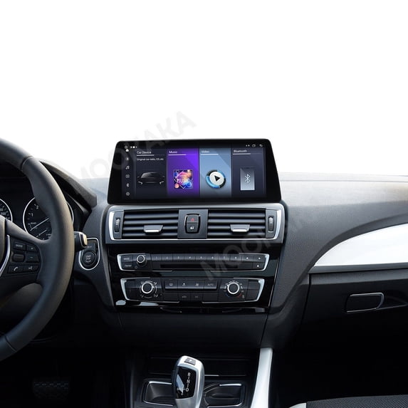 MOOKAKA 12.3 inch Linux Carplay Screen/Radio/Multimedia Player for BMW 1 Series 2013-2017 NBT Universal Car Navigation/GPS Upgrade Headunit Display 1080P Touch Screen Replace System