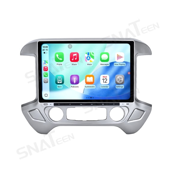 MOOKAKA 13.1" Smart Display Radio Audio Media Player for Chevrolet Silverado/GMC-Sierra 2014-2018 Car Navigation GPS Upgrade Headunit Android Replacement 1080P Screen Carplay Accessories