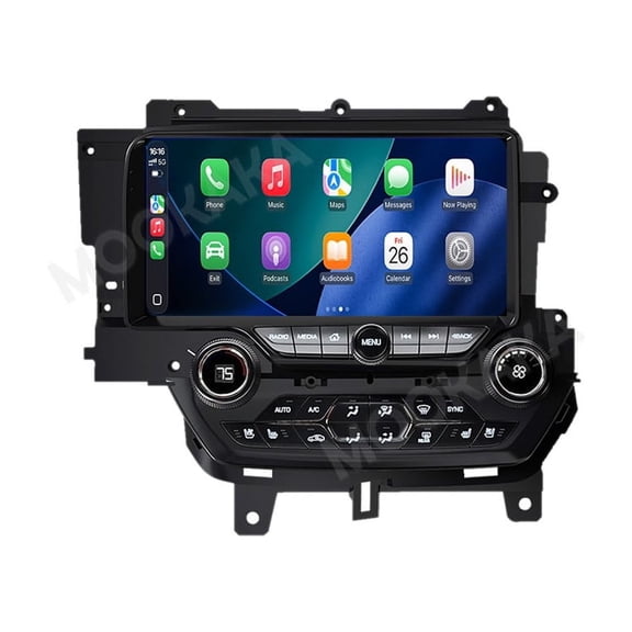 MOOKAKA 13.3" Smart Display Radio Audio Media Player for Chevrolet Corvette C7 2013-2019 Universal Car Navigation GPS Upgrade Headunit Android Replacement HD Screen Carplay Accessories